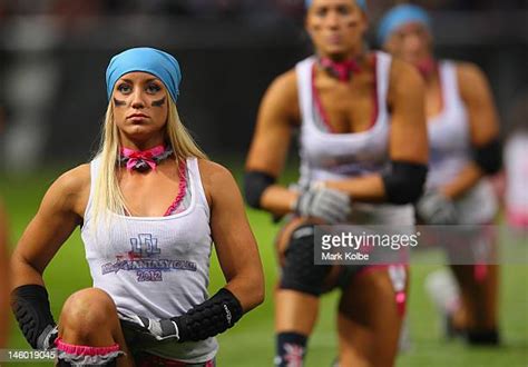 lingerie football league nude|Miami Lingerie Football Player Ashley Helmstetter Strips for.